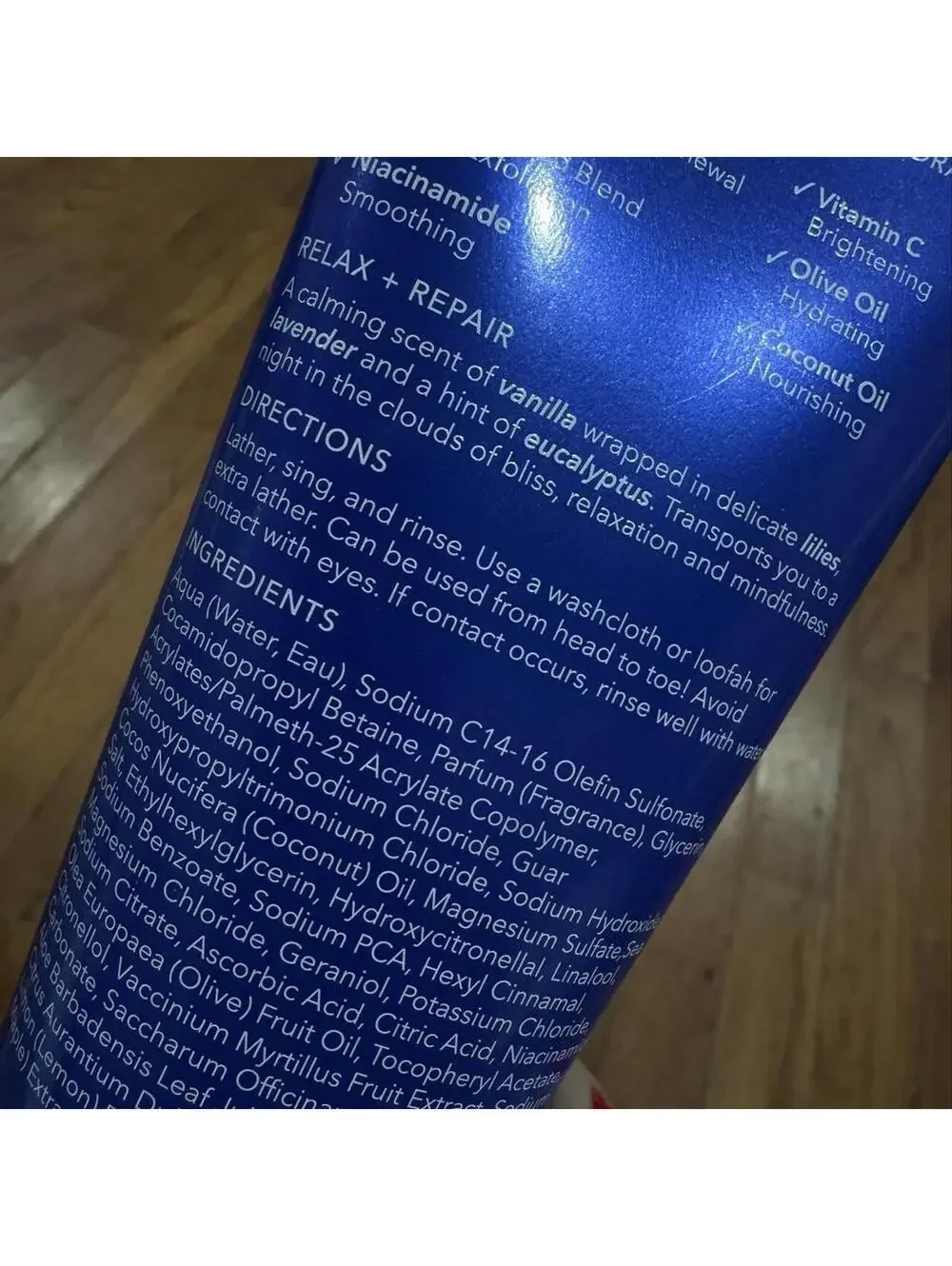 Blue and White Skincare